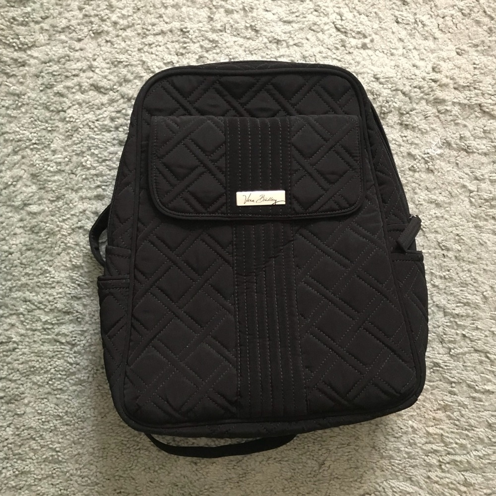 Vera Bradley Black Small Backpack
